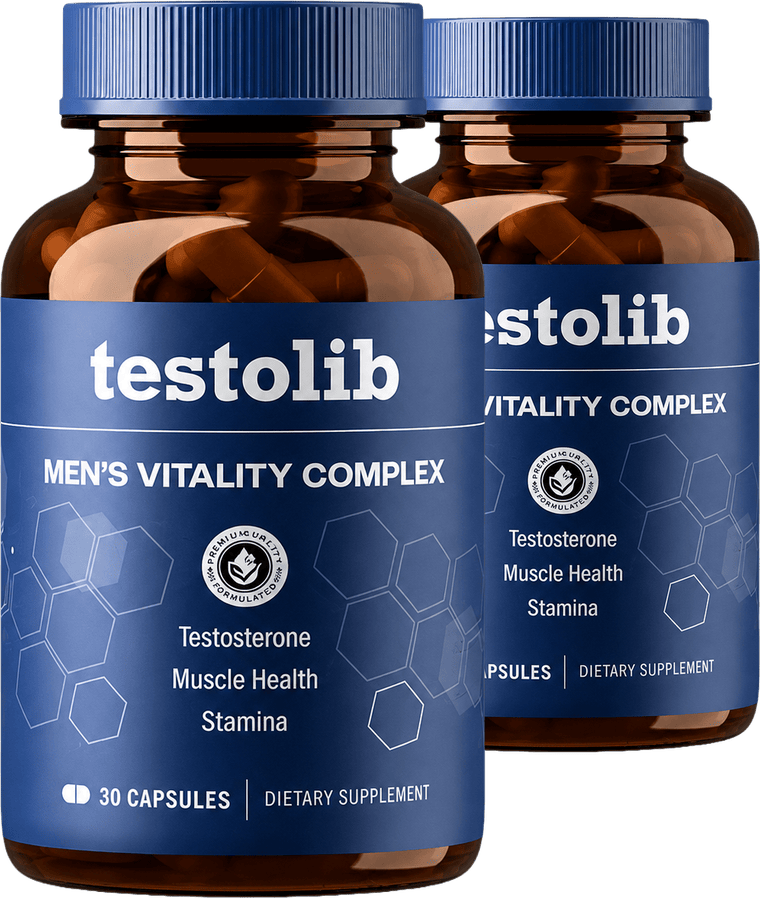 Testolib Men's Vitality Complex — 60-Day Supply